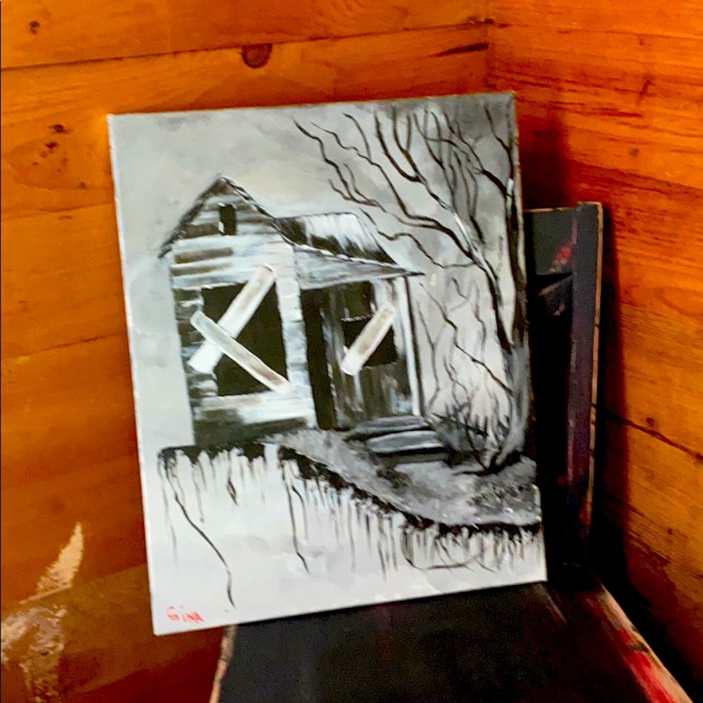 Halloween painting